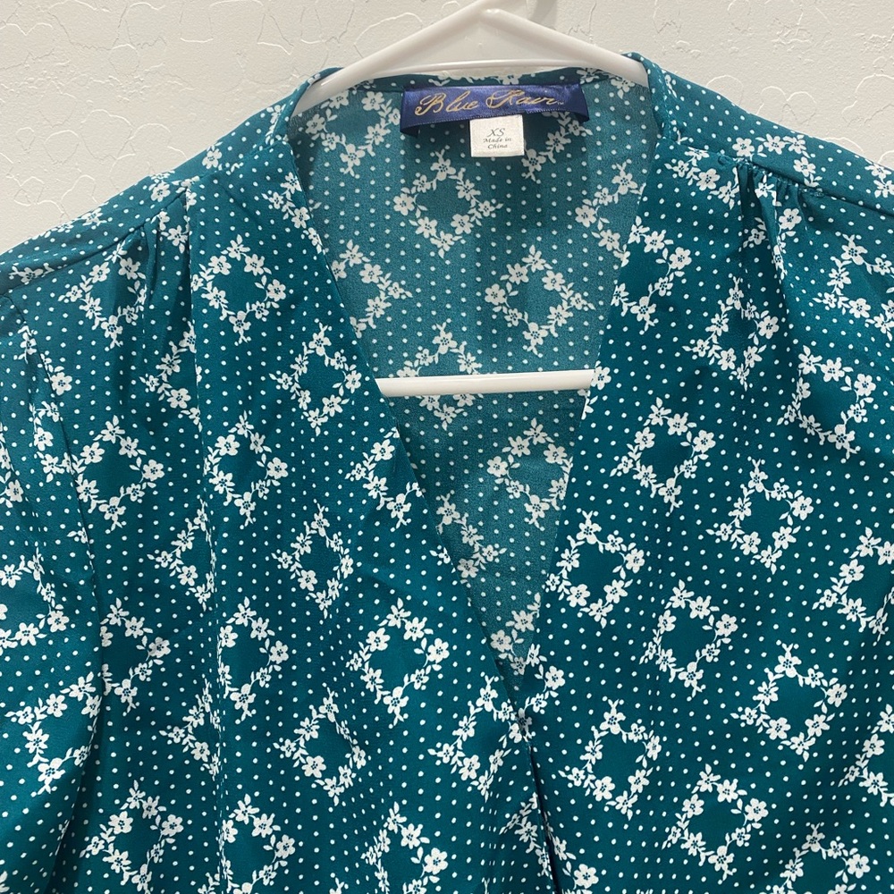 Blue Rain blouse - Picture 2 of 6